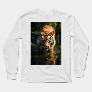 Tiger Animal Wildlife Photography Long Sleeve T-Shirt